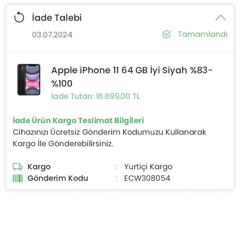 EasyCep İadem Yatmadı Bir Ay Oldu
