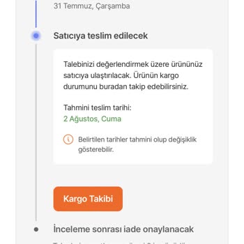 Hepsijet Kargo Teslim Edememe Problemi