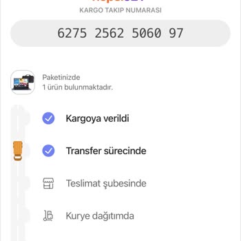 Hepsijet Kargo Teslim Edememe Problemi