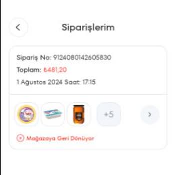 A101 Eksik Ürün Teslimatı Ve İptal Sorunu