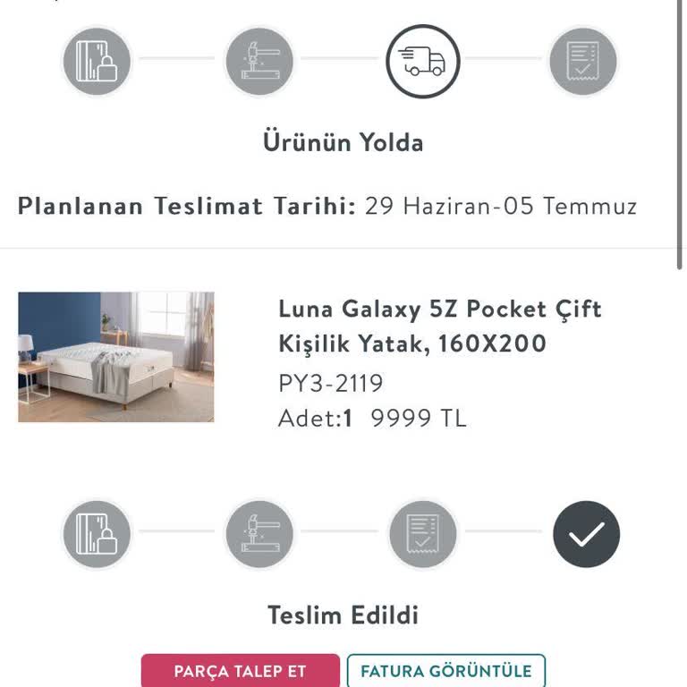 Vivense Mobilyam Teslim Edilmedi