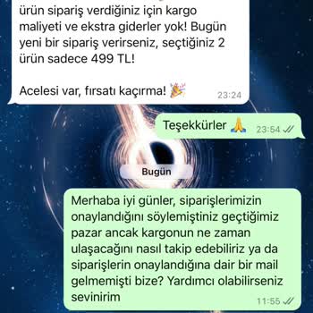Maliav Butik (instagram: maliavdesign) Maliav Butik'te Sipariş Ve Güven Sorunları
