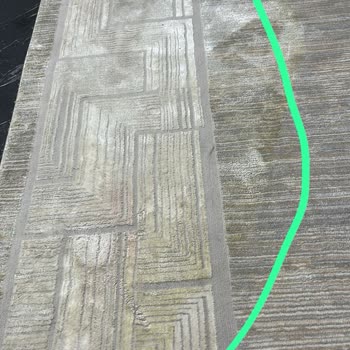 Sanat Halı Su Dökülünce Çıkan İplik Renkleri Çıktı Halı Çöp Oldu