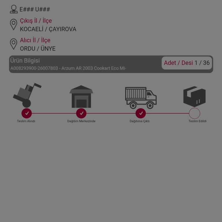 Horoz Lojistik Gelemeyen Kargo Yapmışlar
