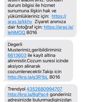Aras Kargo Dağıtıma Çıkarmadan Evde Bulamadık Diyor!