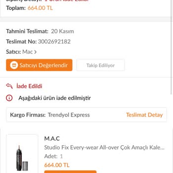 Trendyol Ürün Değişimi Sorunu