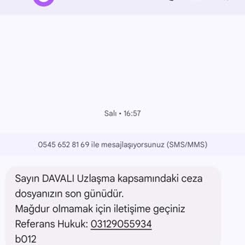 Güven Hukuk (Sms) Hakkımda Yalan Yanlış Ceza Dosyası Varmış Gibi Gösteriliyor.