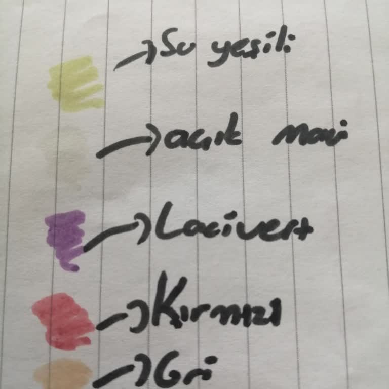 Pensan Kalem Renklerin Tutarsızlığı Ve Kalite Sorunları