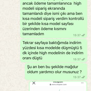 Kremlin Outlet Profesyonellikten Uzak Hizmet Ve Yanlış Siparişler