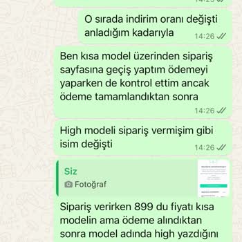 Kremlin Outlet Profesyonellikten Uzak Hizmet Ve Yanlış Siparişler