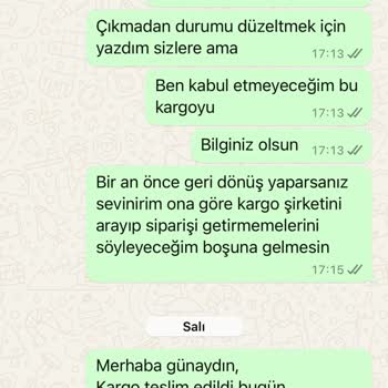 Kremlin Outlet Profesyonellikten Uzak Hizmet Ve Yanlış Siparişler