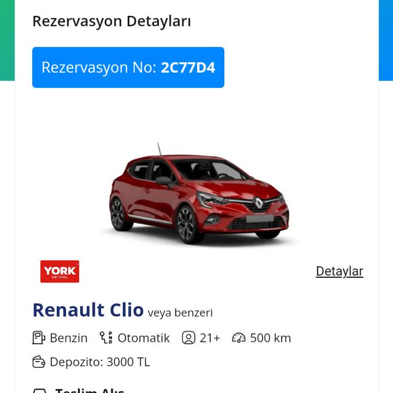 Enuygun.com York Rentecar Şikayet