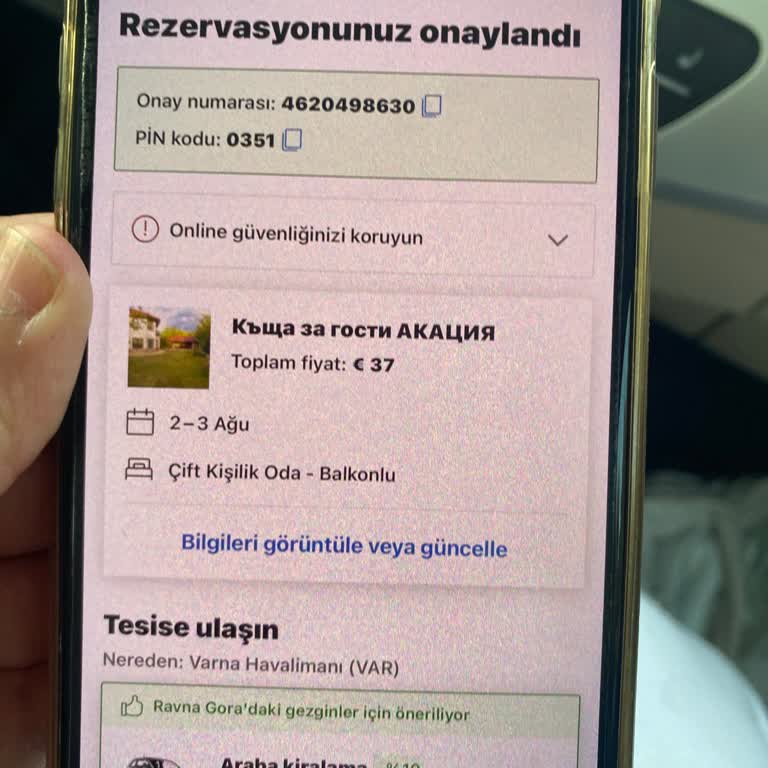 Booking.com Dan Rezerve Ettiğimiz Olmayan Hayalet Otel