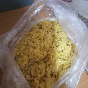 Piyale Makarna Haşlanırken Parçalandı