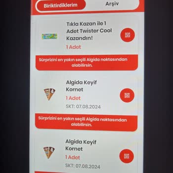 Algida Uygulaması Dondurma Vermemesi