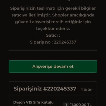 shopier.urunlerimilan.com.tr Yanıltıcı İşlemler Sonucu 55.000 ₺ Kayıp!