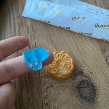Ülker Kremalı Bisküvi'den Plastik Çıktı
