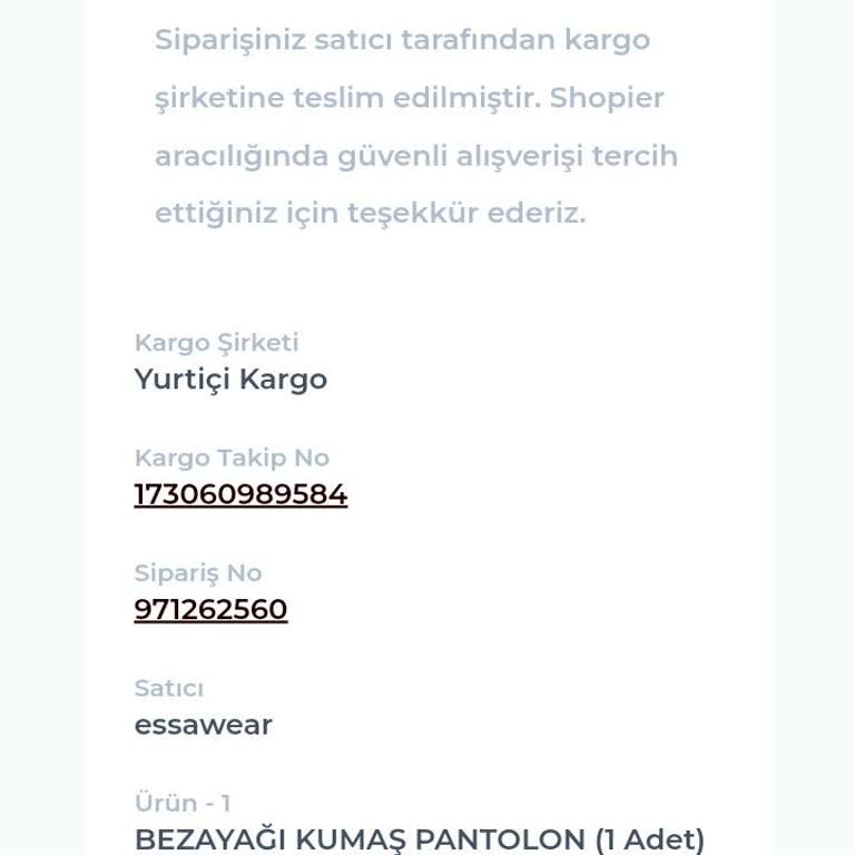 Shopier İade İçin Muhatap Bulamama