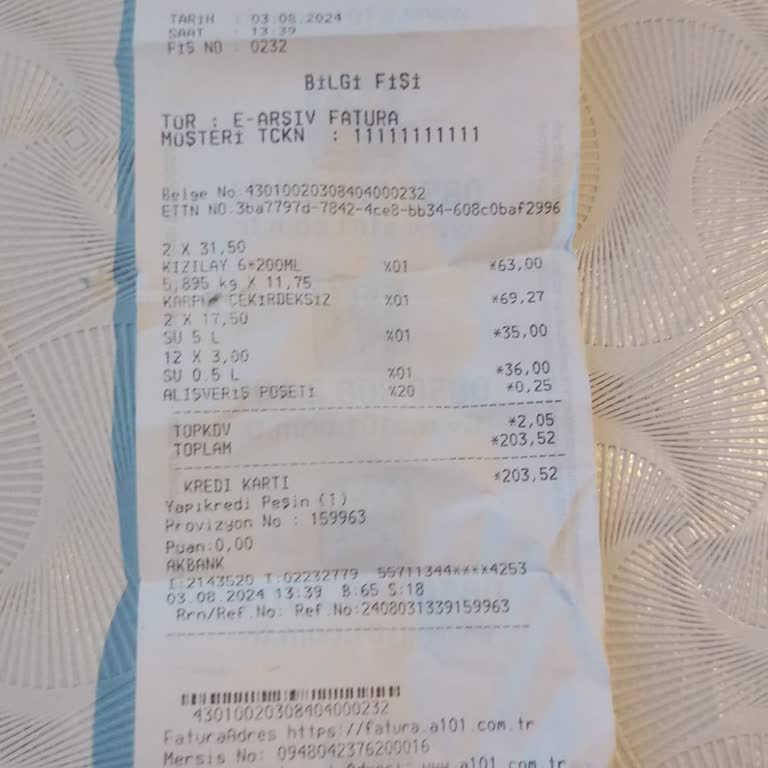 Tekirdağ Şarköy'de Ki A101 Bozuk Sattığı Ürünü Aynı Gün İade Almıyor!