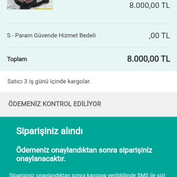 Aura Cleanmax Ürünüm Bana Ulaşmadı Ve Param Gitti