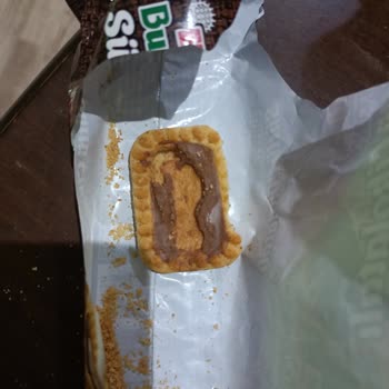 Eti Gıda Eti Sütlü Çikolatalı Bisküvinin Çikolatası Yenmiş