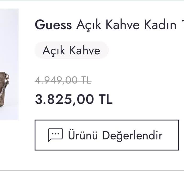 Boyner Online Mağaza Guess Çanta