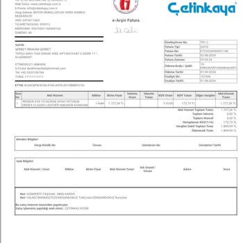 Çetinkaya Mağazasından Aldığım Farklı Gelen Ayakkabı
