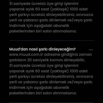 Muud Premium Üyelik Hakkında