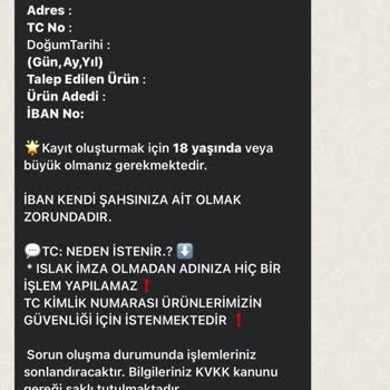 Paketlemeacentesi (Instagram) Adıma Açılan Hiçbir İşlemi Onay Vermiyorum Kabul Etmiyorum