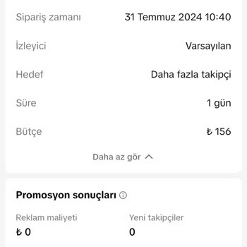 TikTok Tanıtım Videolarının Onaylanmaması Ve İade Sorunu