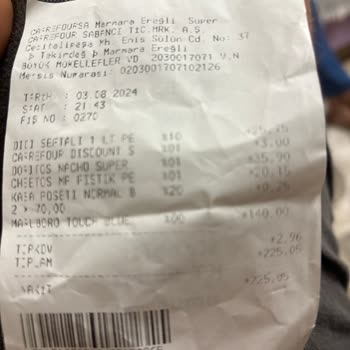 Carrefour SA Poşet Satışı Yapıyor