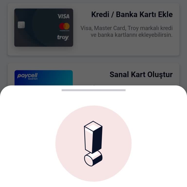 Paycell Yardım Sanal Kart Limitine Ulaştınız Diyor Hiç Almadım