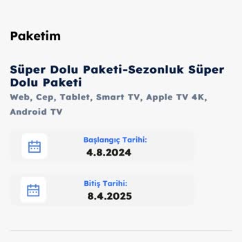 Tod TV Üyelik Başlangıç Başlangıç Ve Bitiş Tarih Problemi