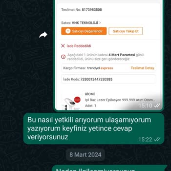 Riomi Buz Lazer Markasının Arkasında Durmadı