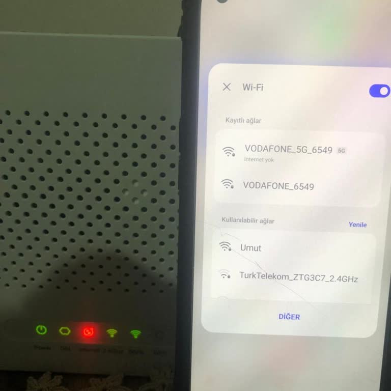 Vodafone Net Wi-Fi Görüyor Ama İnternet Yok Diyor