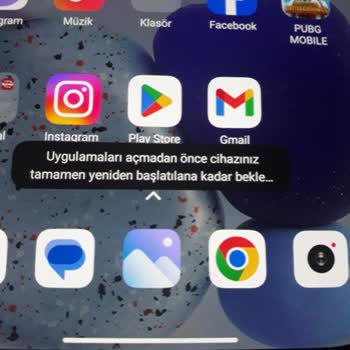 Xiaomi Uygulamaları Açmadan Önce Cihazınız Tamamen Yeniden Başlatılana Kadar