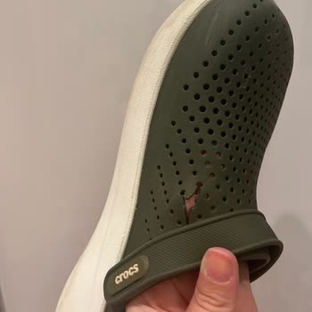 Crocs Terlik & Ayakkabı Crocs Literide Modelinde Yırtılma