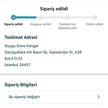 Amazon Turkiye Ve Gönderilmeyen Ve Para İadesi Yapılmayan Ürün.