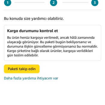Amazon Turkiye Ve Gönderilmeyen Ve Para İadesi Yapılmayan Ürün.