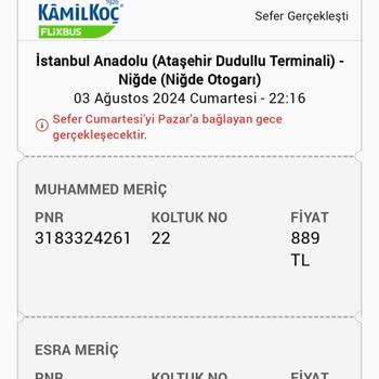 Kamil Koç İle Yaşadığımız Büyük Hayal Kırıklığı