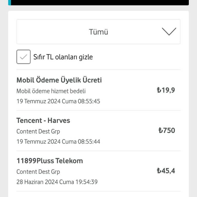 Vodafone Yanlış Faturalandırma Ve Yetkisiz Ödeme Kesintisi