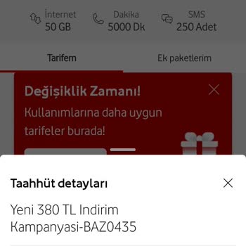 Vodafone Yanıltıcı Bilgilendirme Ve Yüksek Cayma Bedeli