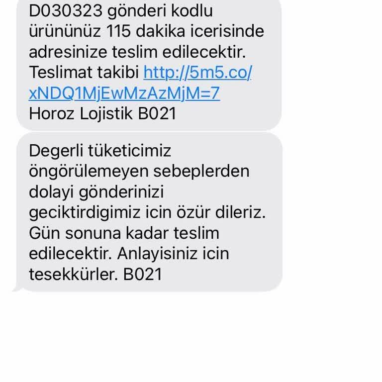 Horoz Lojistik Teslimat Gecikmesinde Usulsüzlük