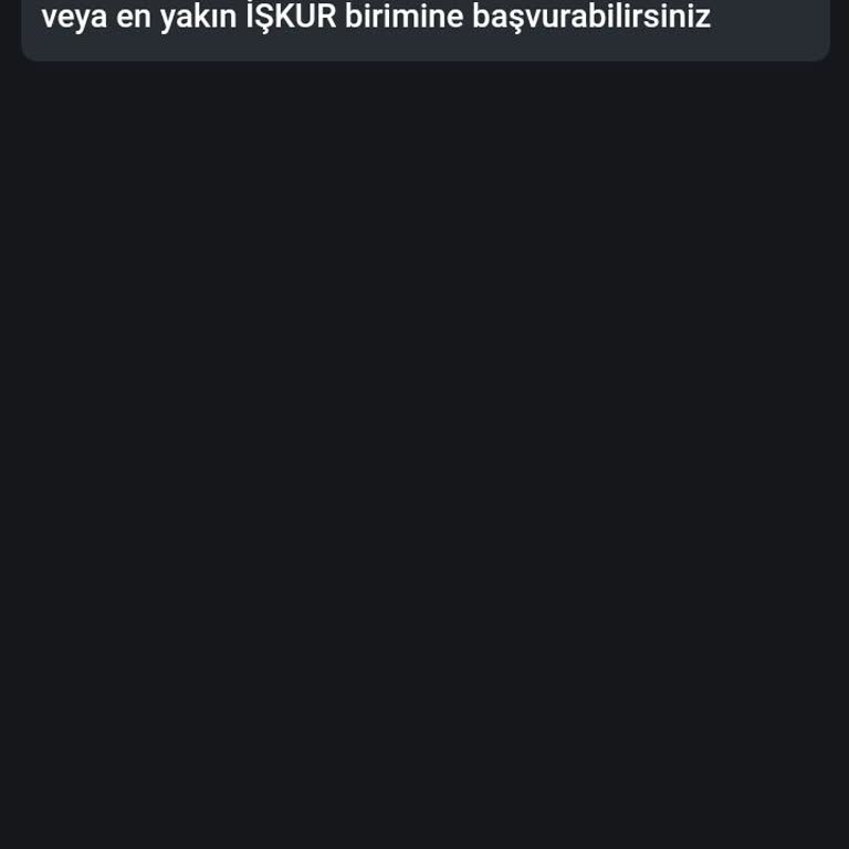 İŞKUR İşsizlik Maaşı Başvurusu