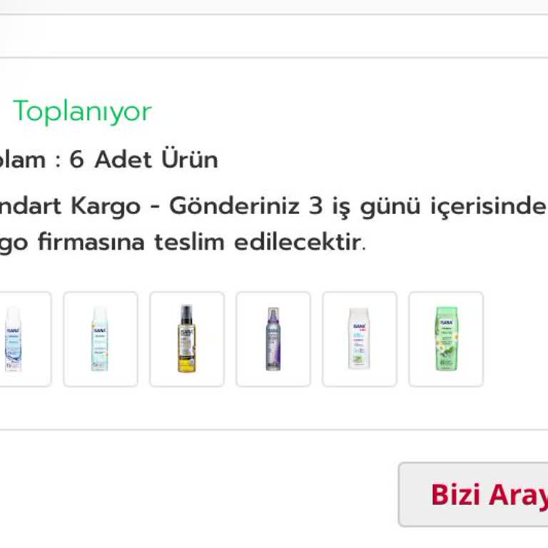 Rossmann Markasının Ürünlerimi Kargolamaması