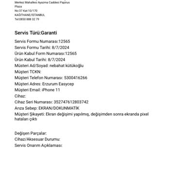 EasyCep Bir Telefon Ekranını Bile Düzgün Yapamadılar Ve Sahip Çıkmadılar