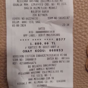 Medicana Acil Doktoru Kota Uygulaması