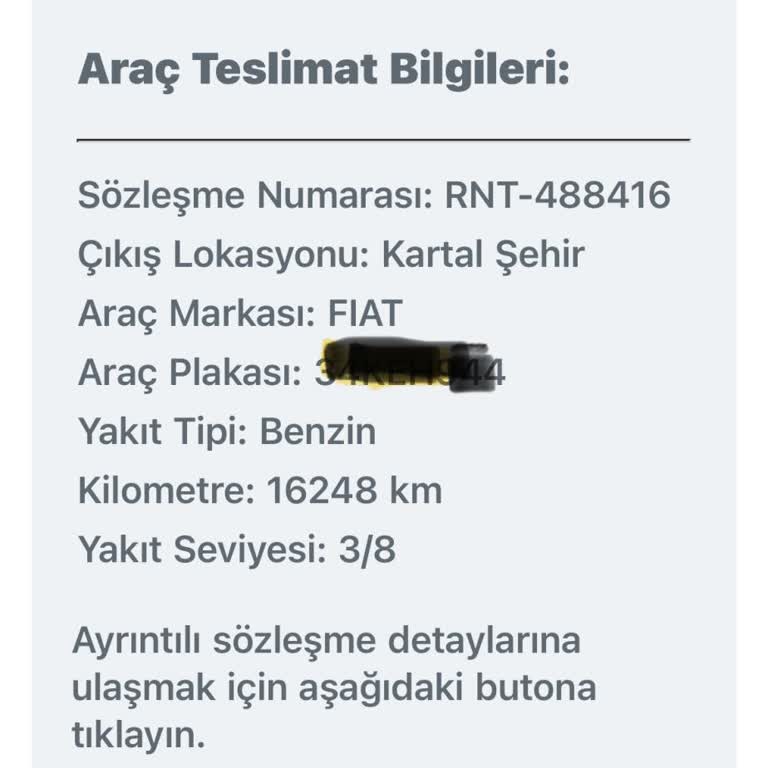 Obilet Uygulamasından Greenmotion Araç Kiralamada Yasanan Yanlışlıklar