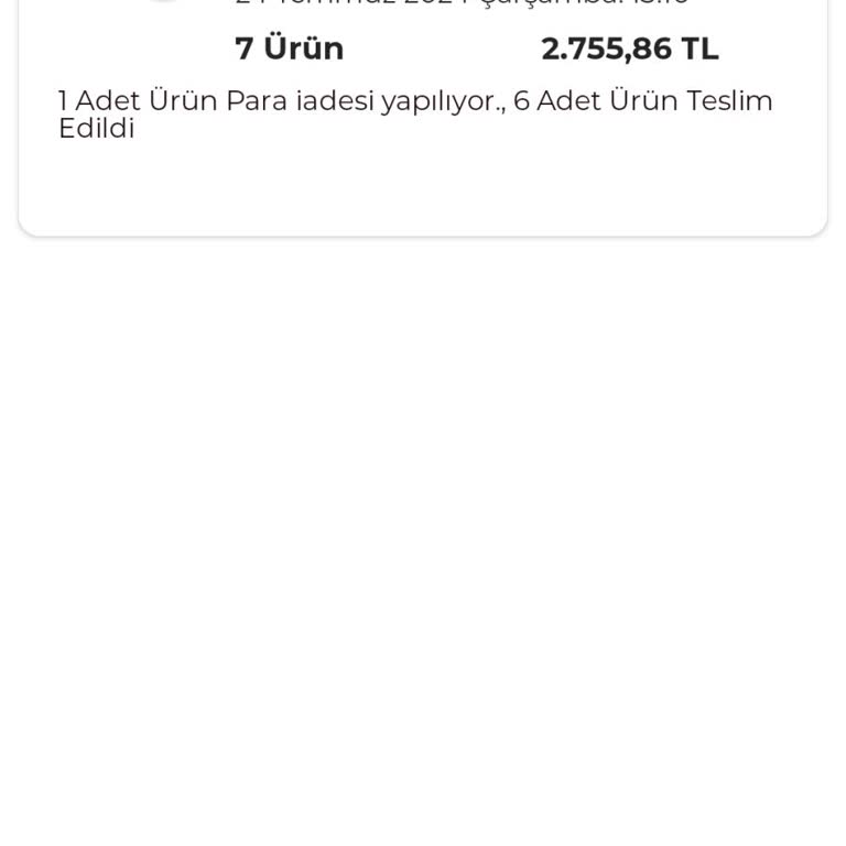 Özdilek Ev Tekstili Ödeme Yapılan Siparişin İptali Ve Para İadesi Sorunu