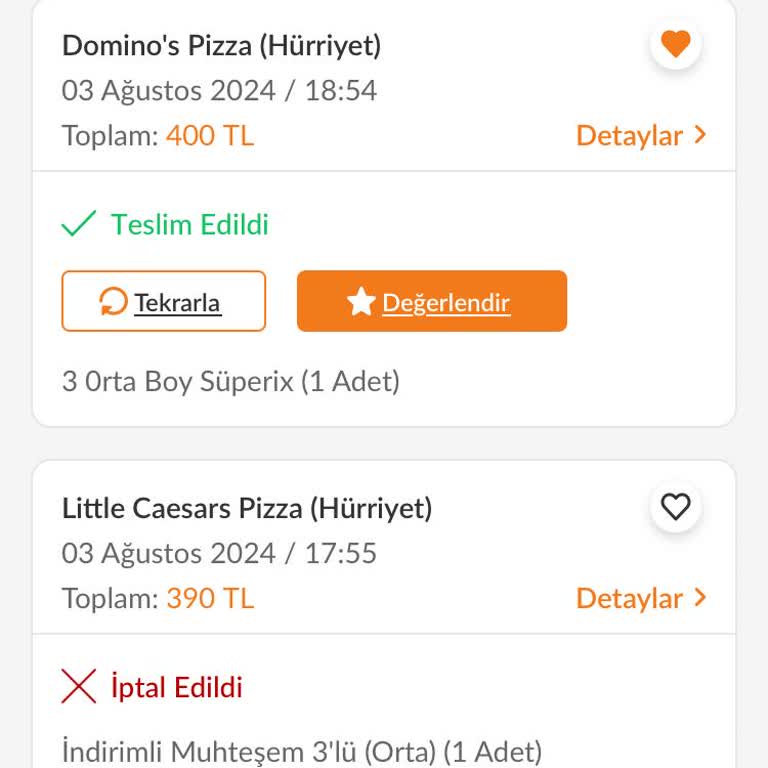 Trendyol GO Firmasının Mağduriyeti